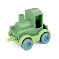 Gray green mini car